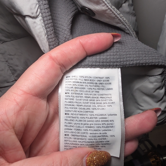 Arc'teryx Men's Rico Shacket Grey 750 Down Snap Front Shirt Jacket | Large - Picture 8 of 12